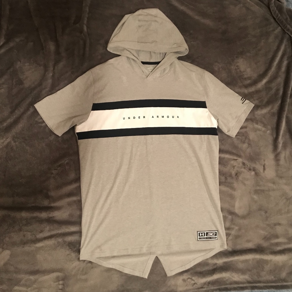 Under Armour Steph Curry Fitted SS Sweatshirt SZ L